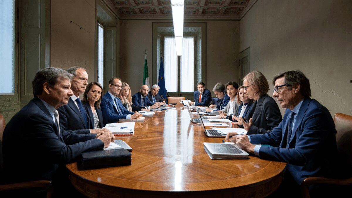 Riunione a Palazzo Chigi sui provvedimenti su sicurezza e immigrazione