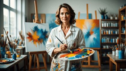 Dalla televisione alla pittura: la seconda vita di Fiorella Pierobon