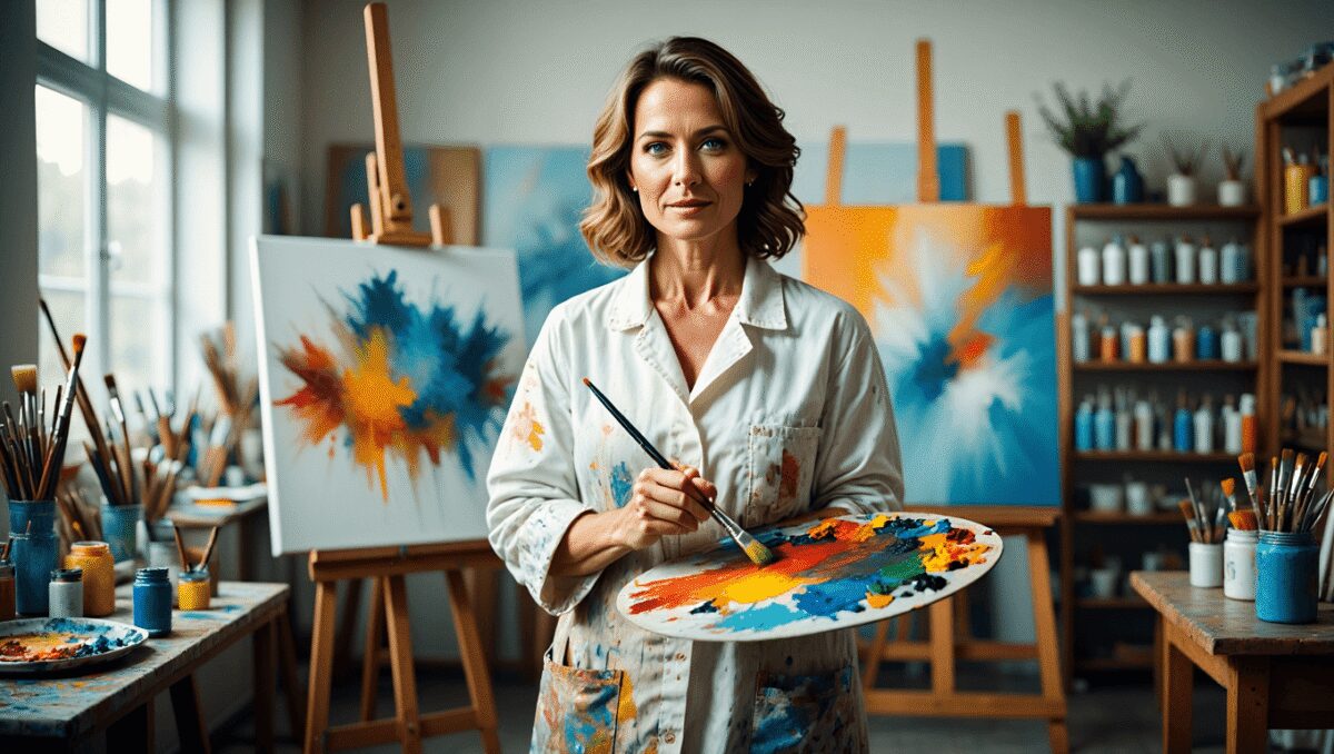 Dalla televisione alla pittura: la seconda vita di Fiorella Pierobon