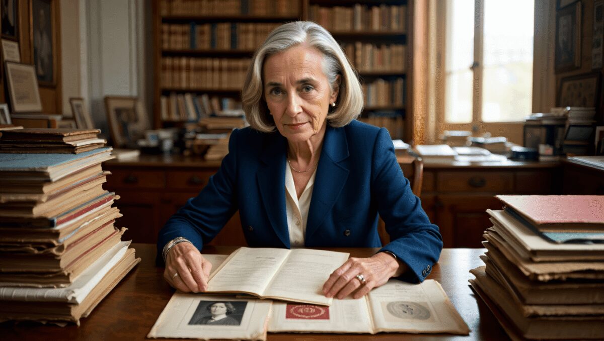 Hélène Carrère, la giovane storica nel Tugurio di Brasillach