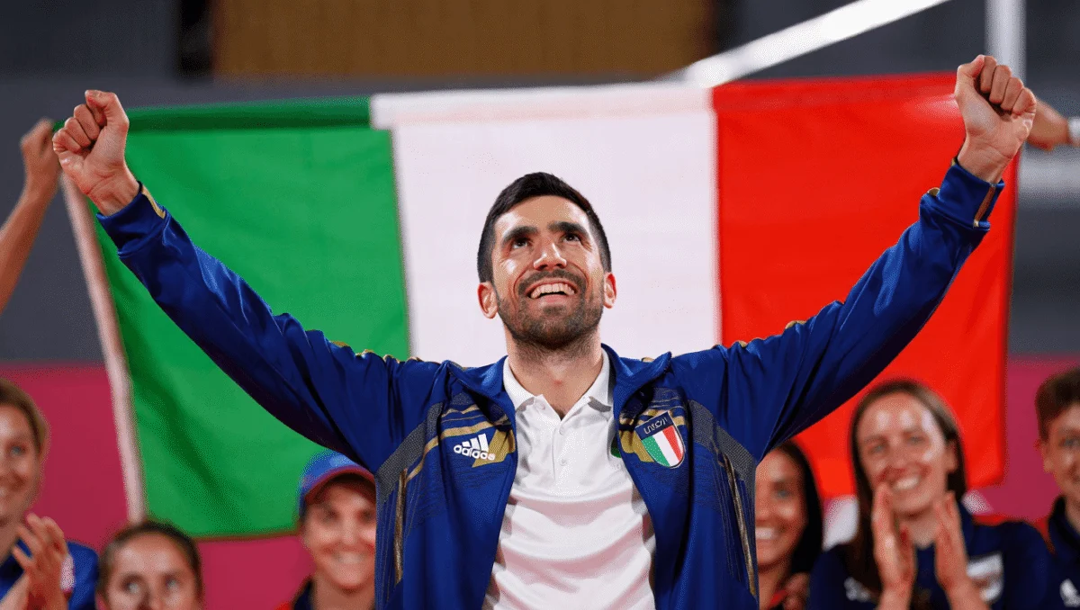 Tennistavolo in carrozzina, oro per Sandro Lecca