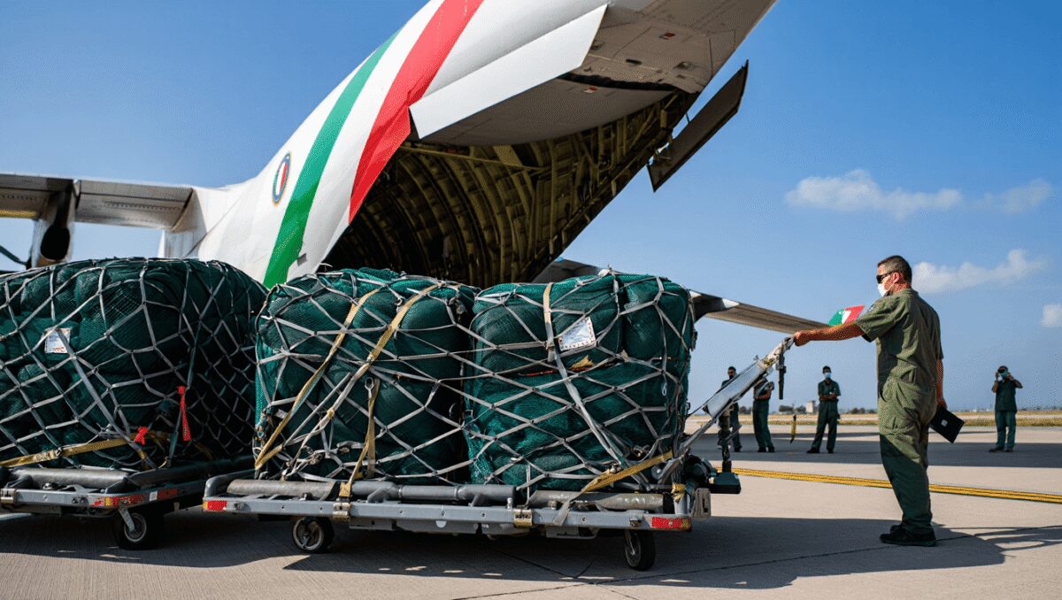 Dall'Italia 60 tonnellate di reti da pesca, anche così Kiev si difende dai droni